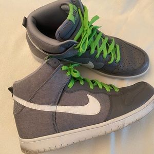 Men’s Nike Dunk High Wolf Grey (size 11.5)